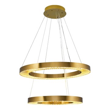 LED Pendelleuchte JESI LED/140W/230V 3000K 100 cm bronze