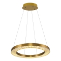 LED Pendelleuchte JESI LED/85W/230V 3000K Ø 80 cm bronze