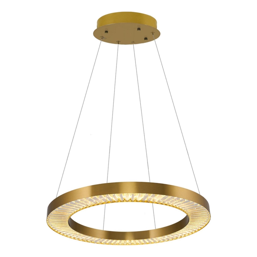 LED Pendelleuchte JESI LED/85W/230V 3000K Ø 80 cm bronze