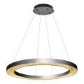LED Pendelleuchte JESI LED/90W/230V 3000K 100 cm silber