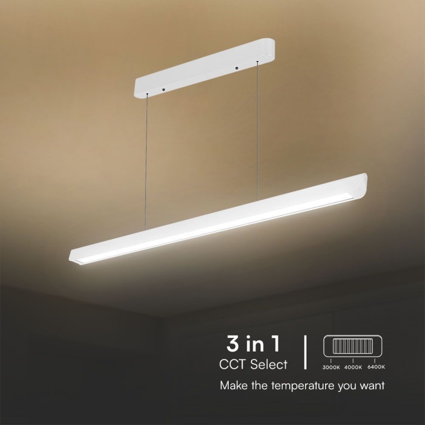LED Kronleuchter an Kabel LED/36W/230V 3000/4000/6400K Weiß