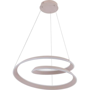 LED-Pendelleuchte mit Kabelaufhängung CASHMERE LED/75W/230V Ø 60 cm beige