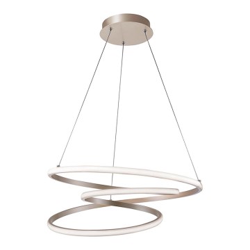 LED-Pendelleuchte mit Kabelaufhängung CORT LED/40W/230V silber