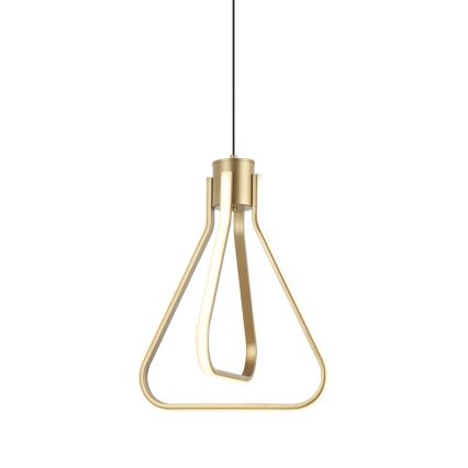 LED-Pendelleuchte mit Kabelaufhängung ZING LED/19W/230V, goldfarben