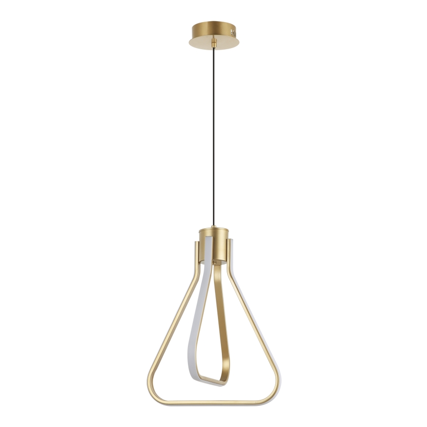 LED-Pendelleuchte mit Kabelaufhängung ZING LED/19W/230V, goldfarben