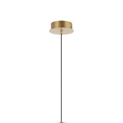 LED-Pendelleuchte mit Kabelaufhängung ZING LED/19W/230V, goldfarben