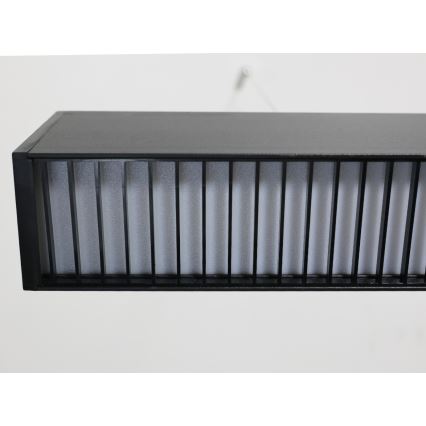 LED-Pendelleuchte mit Seilabhängung LED/55W/230V 3000/4000/6500K 120 cm schwarz