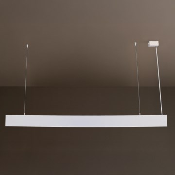 LED-Pendelleuchte mit Seilaufhängung LED/55W/230V 3000/4000/6500K 120 cm weiß