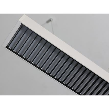 LED-Pendelleuchte mit Seilaufhängung LED/55W/230V 3000/4000/6500K 120 cm weiß