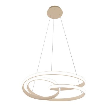 LED-Pendelleuchte mit Seilaufhängung RIBBON LED/42W/230V beige