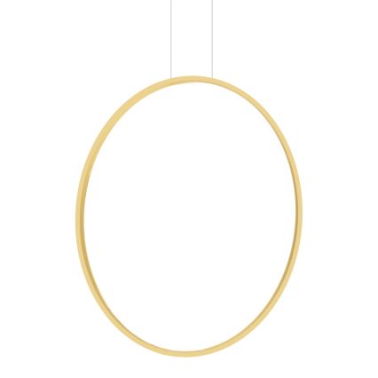 LED Kronleuchter an Kabel SATURNO LED/46W/230V Ø 80 cm IP44 gold