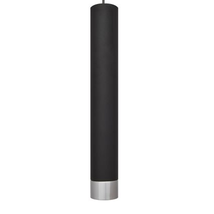LED-Pendelleuchte an Kabel TUBA 3xGU10/4,8W/230V schwarz/glänzender Chrom