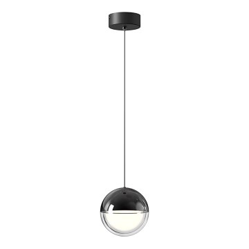 LED-Pendelleuchte ZIREA mit Seilaufhängung LED/7W/230V schwarz