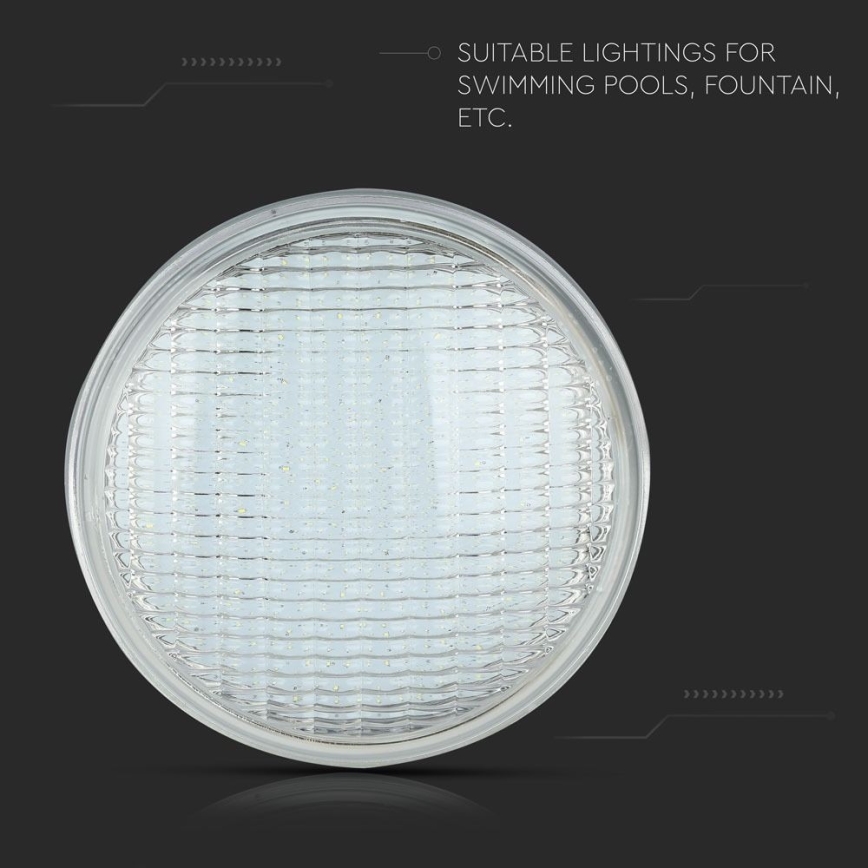 LED Poolbirne  LED/8W/12V IP68 3000K