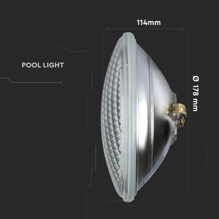 LED Poolbirne  LED/8W/12V IP68 3000K