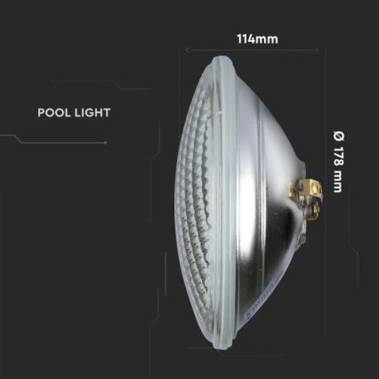 LED Poolbirne  LED/8W/12V IP68 6400K