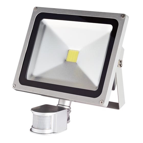 LED Reflektor mit Sensor 1xLED/30W/230V IP44 | Beleuchtung.de