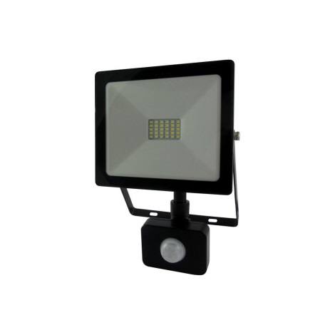 LED Reflektor mit Sensor LED/20W/230V IP64 1600lm 4200K