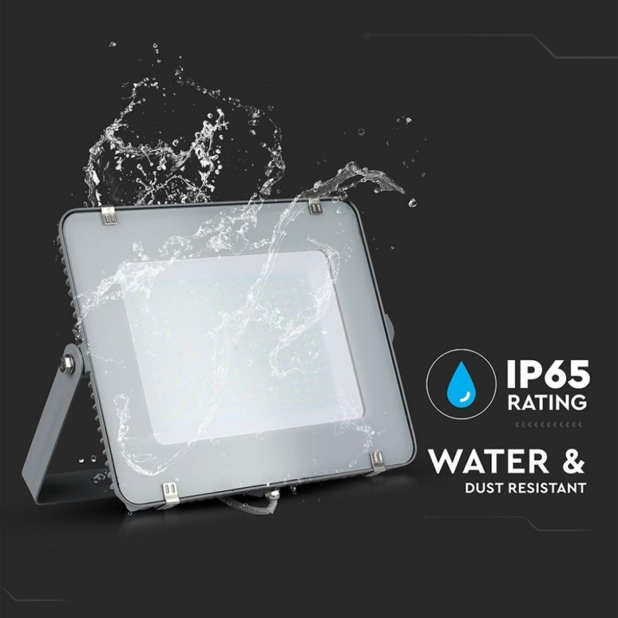 LED Reflektor SAMSUNG CHIP LED/200W/230V 4000K IP65 grau