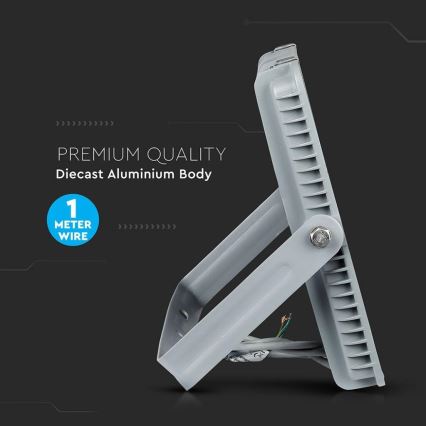 LED Reflektor SAMSUNG CHIP LED/200W/230V 4000K IP65 grau