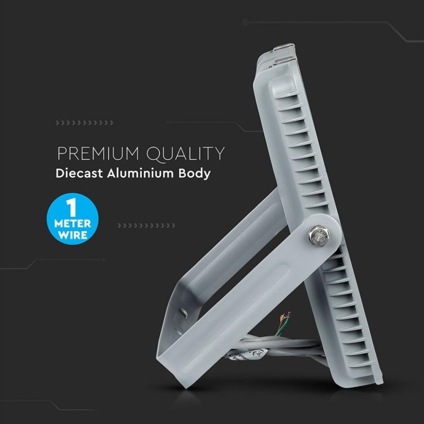 LED Reflektor SAMSUNG CHIP LED/200W/230V 4000K IP65 grau