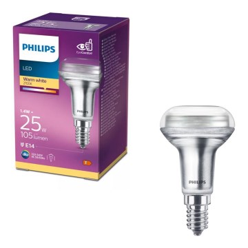 LED-Reflektorlampe Philips R50 E14/1,4W/230V 2700K (warmweiß)