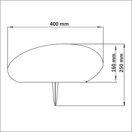 LED RGB Außen-Solarlampe STONE 2xLED/1,2V  IP67+ Fernbedienung