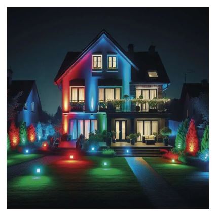 LED RGB+CCT Dimmbarer Fluter GoSmart LED/20W/230V 3000-6500K IP65 Wi-Fi Tuya