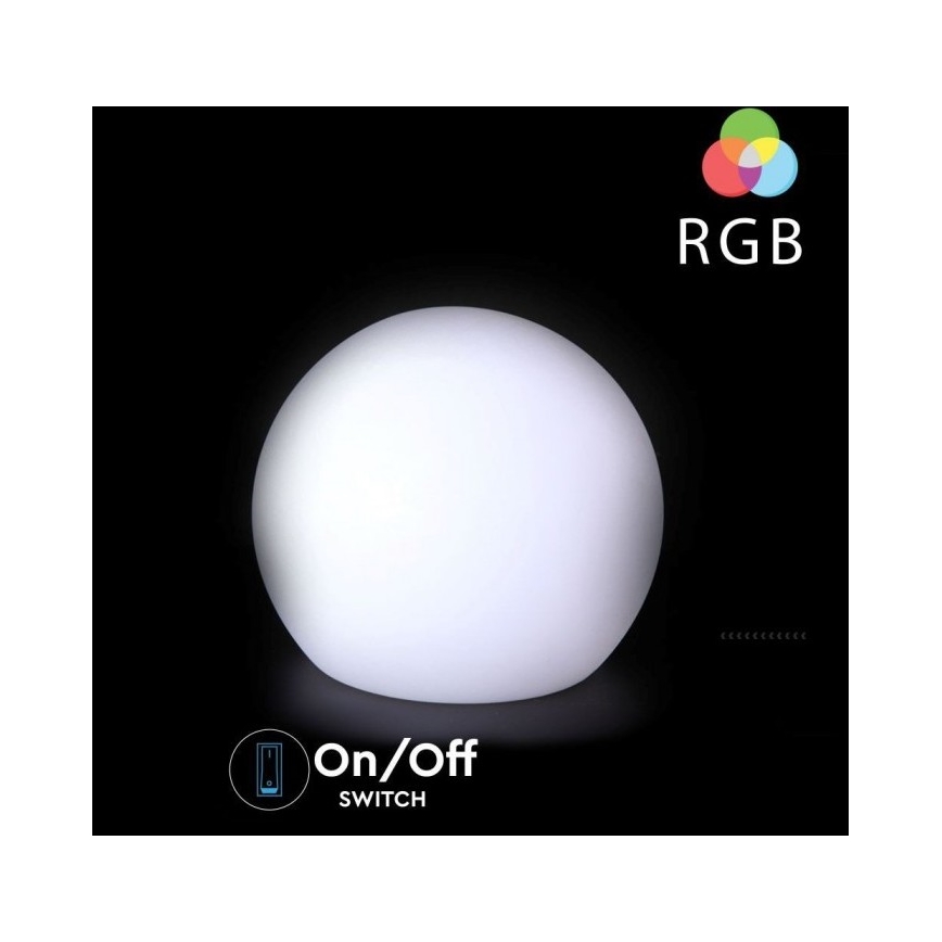 LED RGB Dimmbare Außenlampe LED/1W/230V 30cm IP67