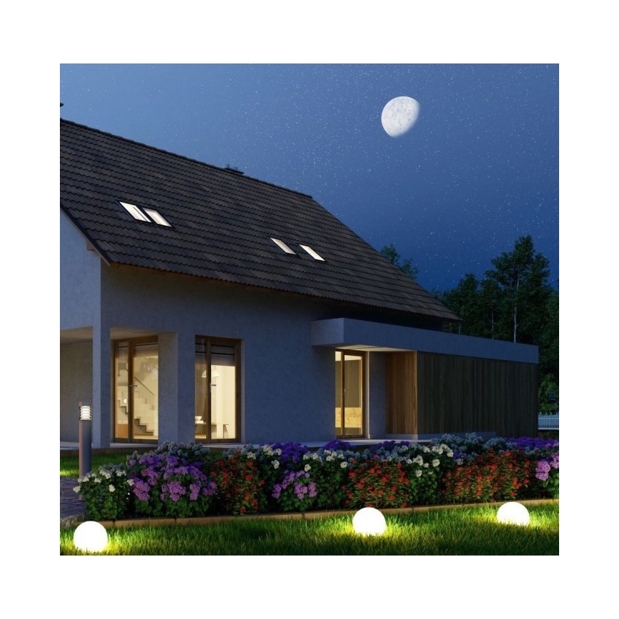 LED RGB Dimmbare Außenlampe LED/1W/230V 30cm IP67