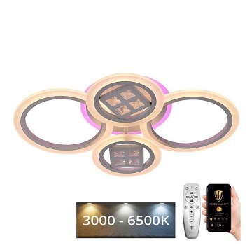 LED RGB dimmbare Deckenleuchte LED/50W/230V 3000-6500K + Fernbedienung