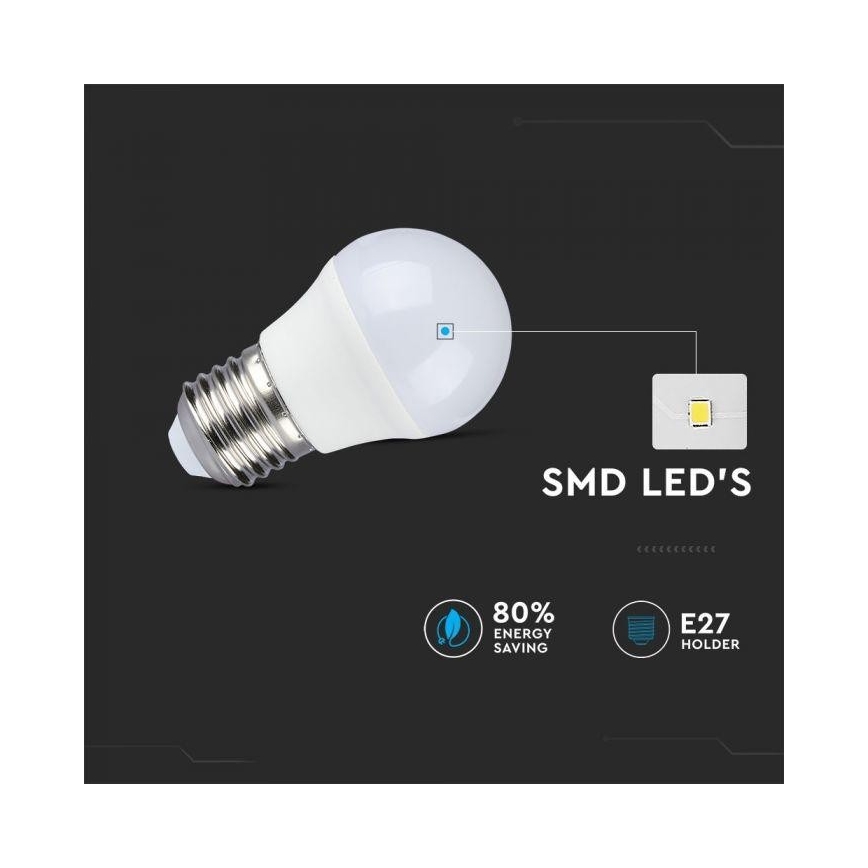 LED RGB Dimmbare Glühbirne E27/3,5W/230V 4000K + FB