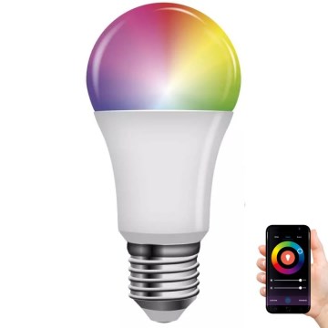 LED RGB dimmbare Glühbirne GoSmart A60 E27/11W/230V 2700-6500K Tuya