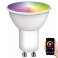 LED RGB dimmbare Glühbirne GoSmart MR16 GU10/4,8W/230V 2700-6500K Tuya