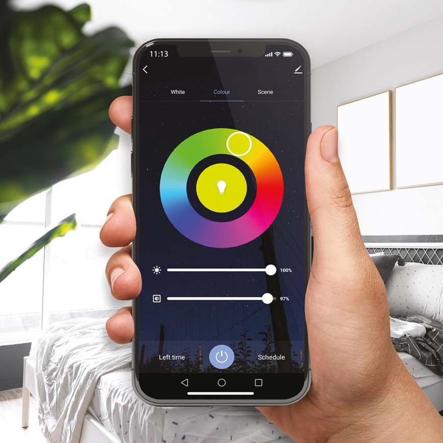 LED RGB Dimmbare Glühbirne GU10/5W/230V 2700-6500K Wi-Fi Tuya