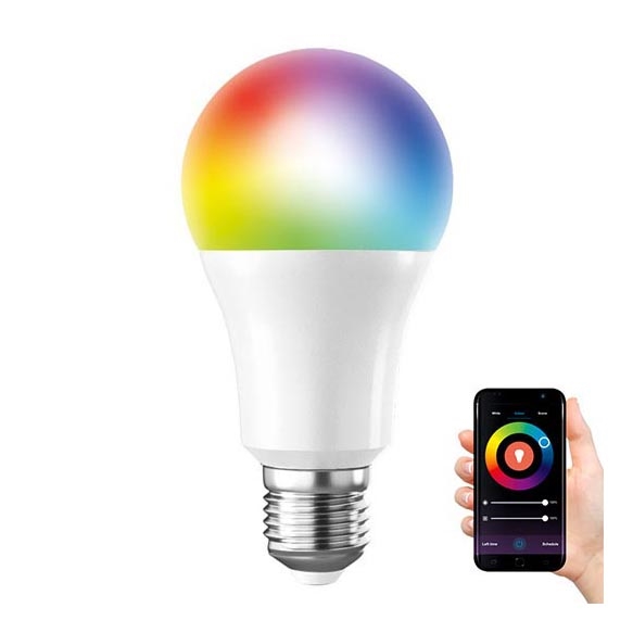 LED RGB Dimmbare Glühbirne SMART E27/10W/230V 3000-6500K Wi-fi Tuya