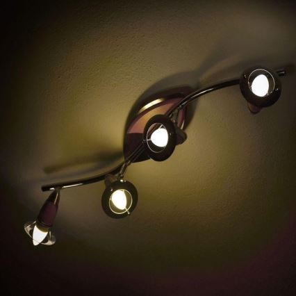 LED RGB dimmbare Lampe E14, 3,5 W, 230 V, 6400 K + Fernbedienung