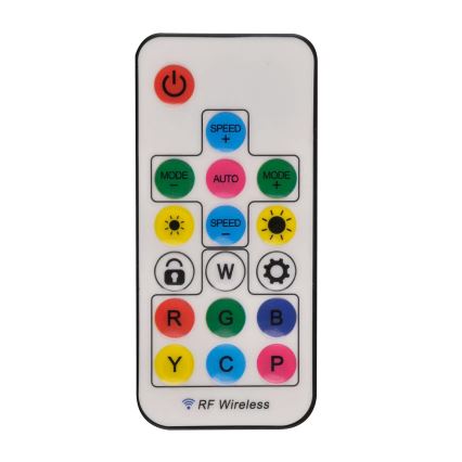 LED RGB dimmbares Band MAGIC 2 m LED/12W/230V + Fernbedienung