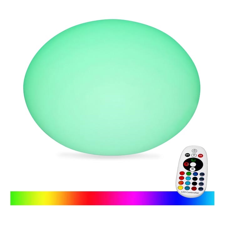LED RGB Dimmbare Outdoor-Leuchte LED/1W/5V 1000 mAh 20cm IP67 + Fernbedienung