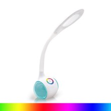 LED RGB Dimmbare Touch-Tischlampe LED/5W/5V 2400 mAh