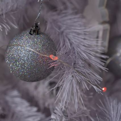 LED RGB dimmbare Weihnachts-Lichterkette 100xLED/29 Funktionen 10,4m