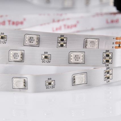 LED RGB dimmbares Band 5m LED/18W/12V IP20 + Fernbedienung