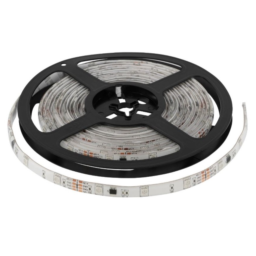 LED RGB dimmbarer Streifen FLEX-BAND 5m LED/24W/230V IP65 + FB