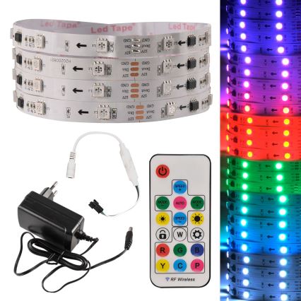 LED RGB Dimmbarer Streifen MAGIC 2 m LED/12W/230V + FB