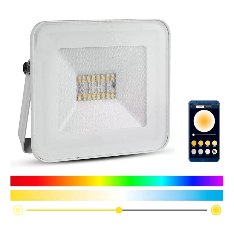 LED-RGB-Flutlicht LED/20W/230V IP65 weiß