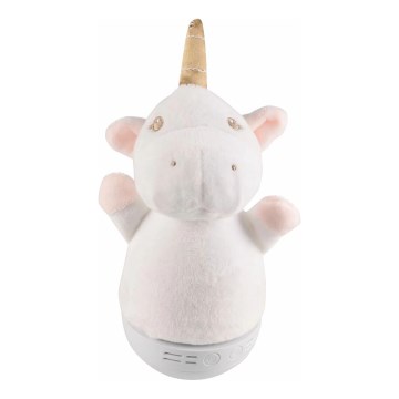 LED RGB Kinder-Nachtlicht mit Melodie 3xAAA/5V Einhorn