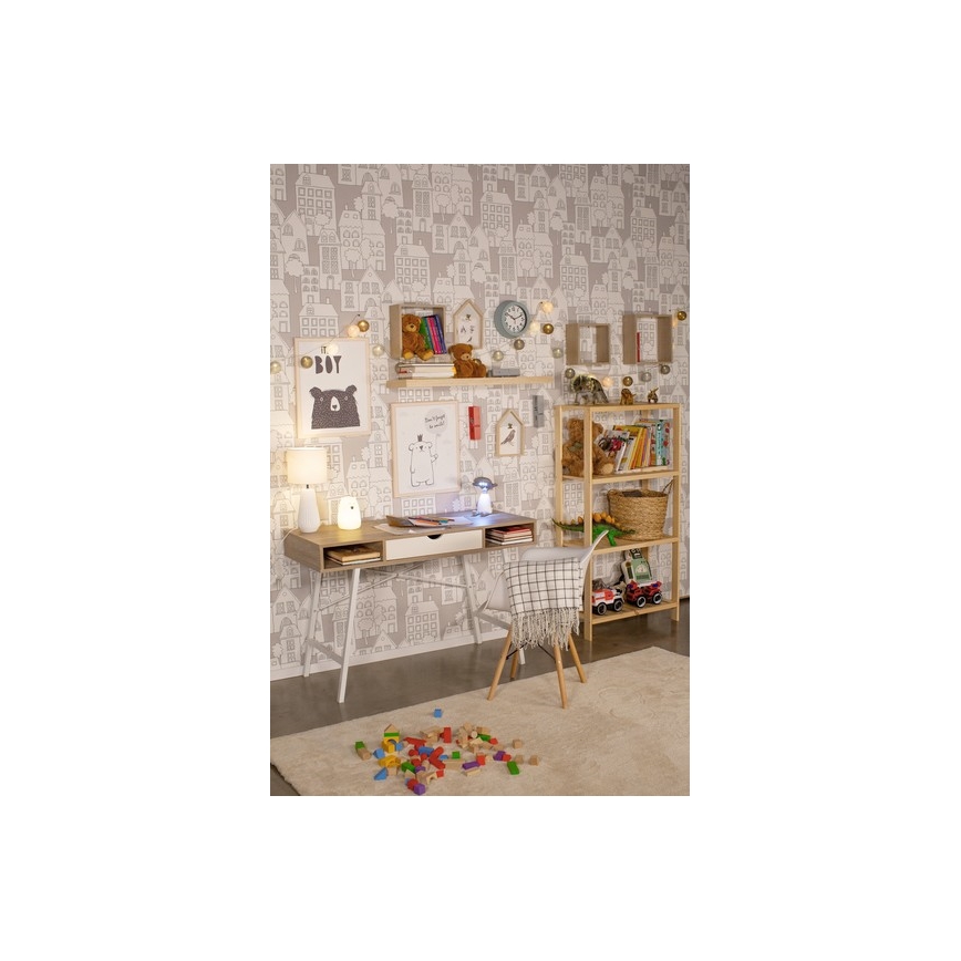 LED RGB Kinder Touch Lampe BEAR LED/0,8W/5V weiß + USB
