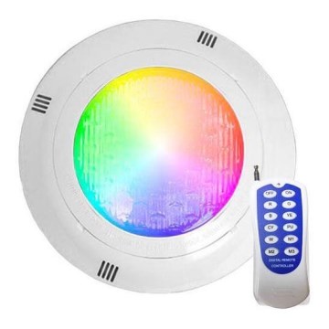 LED RGB Poolleuchte LED/45W/12V IP68 + Fernbedienung