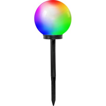 LED-RGB-Solarlampe mit Sensor SPHERE LED/1,2 V IP44 200 mAh Ø 20 cm
