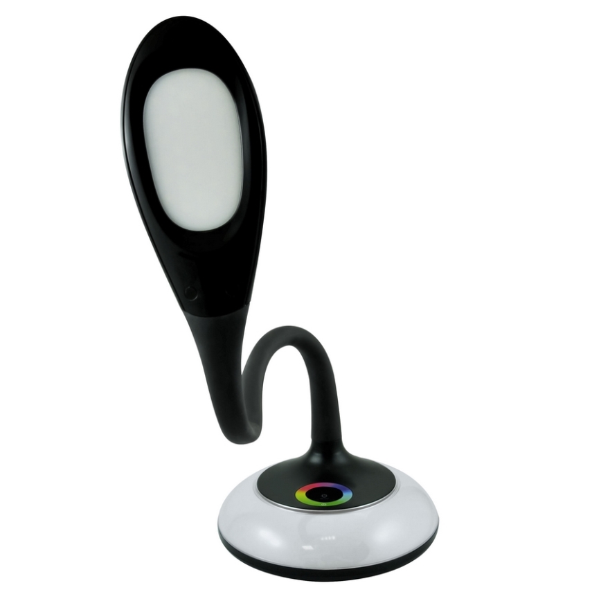 LED Tischlampe COSMOS LED-RGB/6,5W/230V schwarz